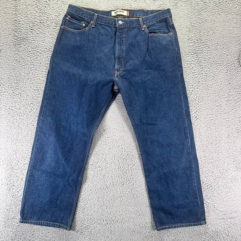 Vintage Levi's 505 Jeans Mens 42x30 Blue Cotton Denim Straight Leg Streetwear